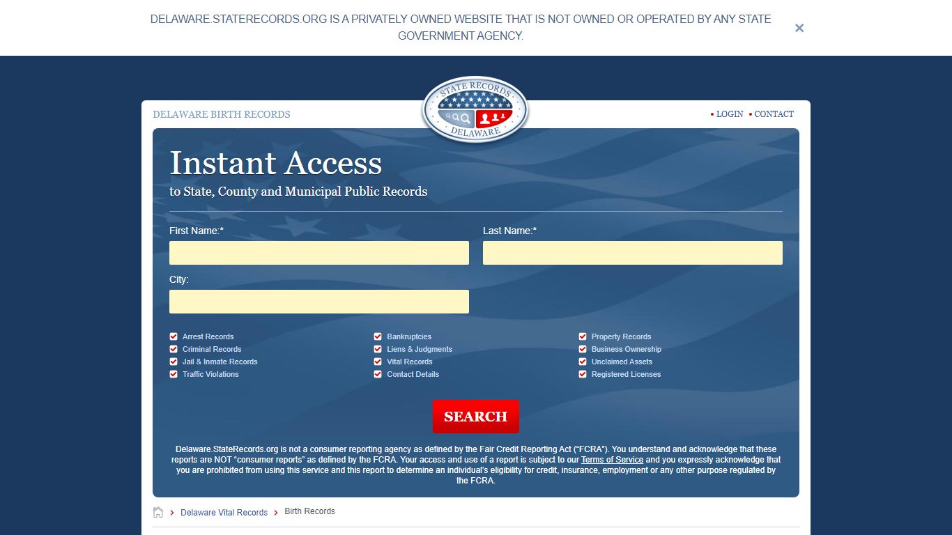 How to Find Delaware Birth Records | StateRecords.org